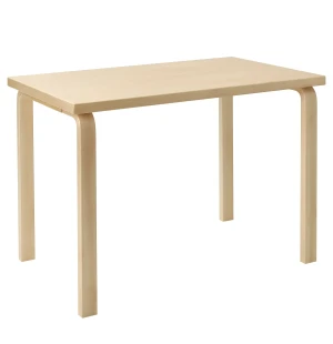 Artek bord 80B 100x60 cm, björk image