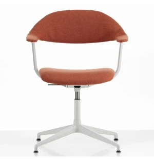 Vitra MYNT työtuoli, 4-sakarainen jalusta, Rusty Orange/Soft Light kuva
