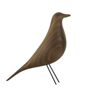 Vitra EAMES HOUSE BIRD dekorationsfågel, dark walnut image