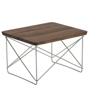 Vitra EAMES OCCASIONAL LTR pöytä, pähkinä/kromi kuva