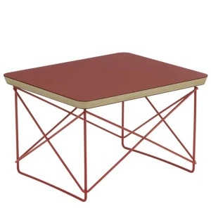 Vitra EAMES OCCASIONAL LTR pöytä, punainen kuva