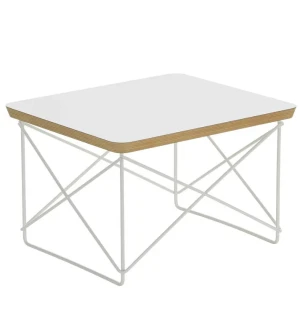 Vitra EAMES OCCASIONAL LTR pöytä, valkoinen kuva