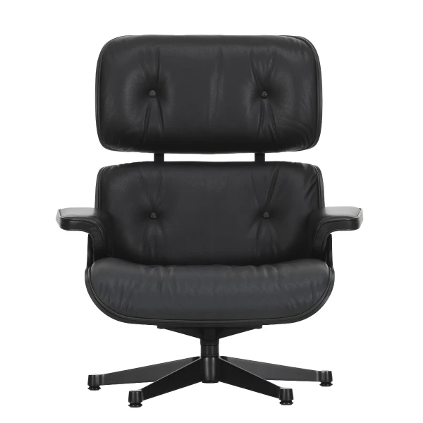 9437423 Eames Lounge Chair Chestnut black front image