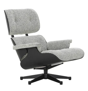 Vitra EAMES LOUNGE CHAIR fåtölj, Chestnut Black - Nubia 10 Salt’n Pepper image