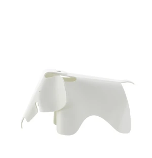 Vitra EAMES ELEPHANT (small) RE jakkara, valkoinen kuva