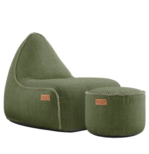 SACKit COBANA LOUNGE säckstol & sittpuff, olive image