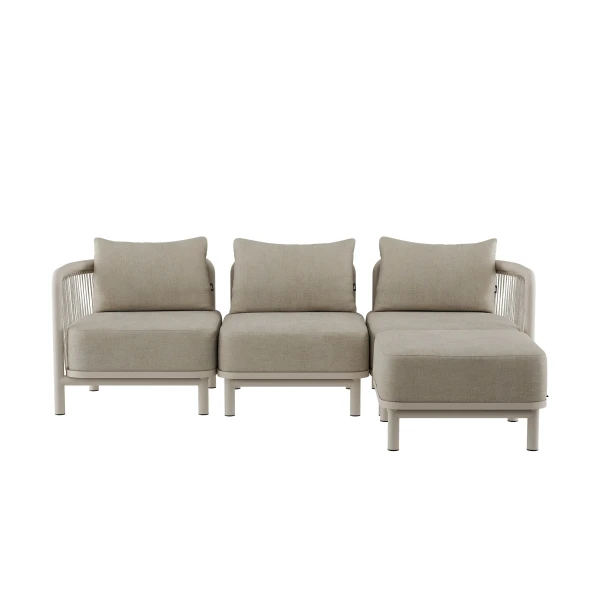 9580052 Kirra Lounge Sofa Corner Seat Corner + Pouf kuva