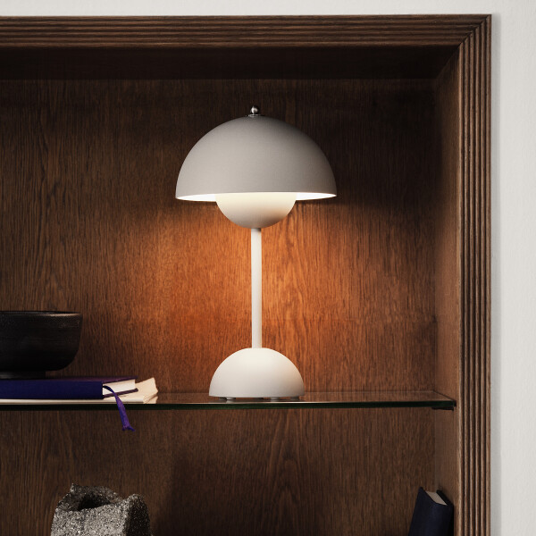 ATD Flowerpot VP9 Matt Light Grey Lifestyle image