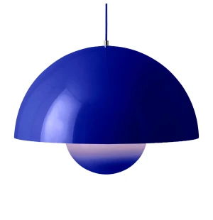 &Tradition FLOWERPOT VP2 riippuvalaisin, cobalt blue kuva