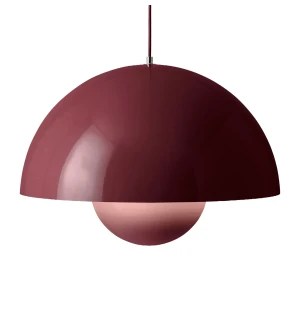 &Tradition FLOWERPOT VP2 riippuvalaisin, dark plum kuva