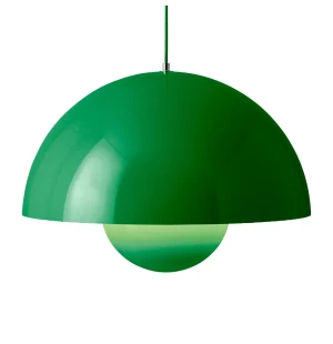 &Tradition FLOWERPOT VP2 riippuvalaisin, signal green kuva