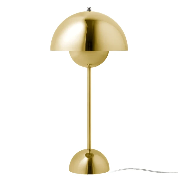 ATD Packshots 133084A268 Flowerpot VP3 Brass plated OFF 1 kuva