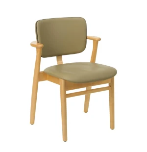 Artek DOMUS BEAUTY tuoli, täysverhoiltu, hunajapetsattu/Spectrum Leaf kuva