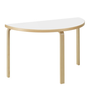 Artek D95 bord 120x60 cm, björk/vit laminat image