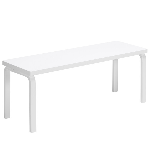 Artek Bench 153A solid top white kuva