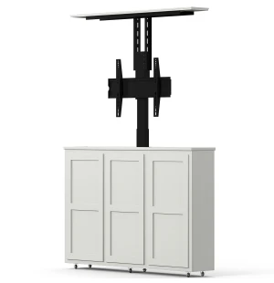 Englesson Camden TV Lift Slim 55" senkki, valkoinen kuva