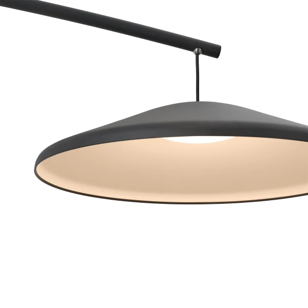 Contra floor lamp anthracite black concrete detail 1 muuto kuva