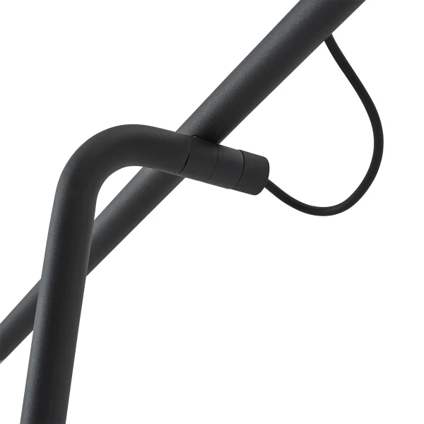 Contra floor lamp anthracite black concrete detail 3 muuto kuva