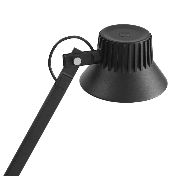 Dedicate floor lamp black detail muuto kuva