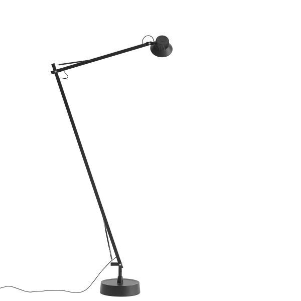 Dedicate floor lamp black muuto angle kuva