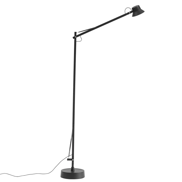 Dedicate floor lamp black muuto high kuva