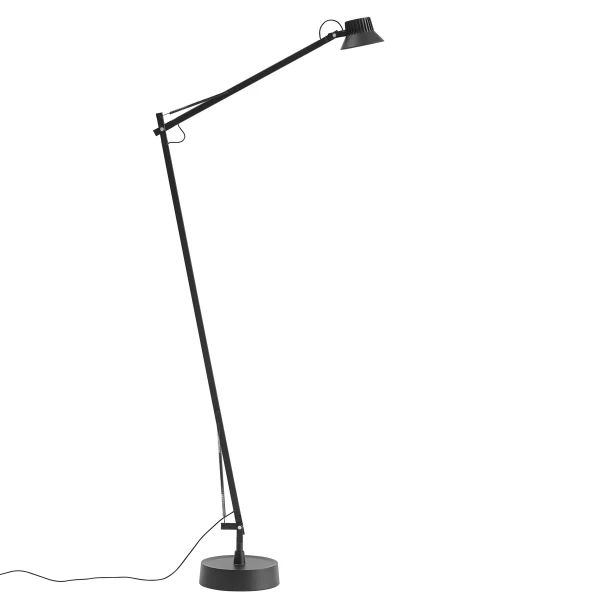 Dedicate floor lamp black muuto kuva