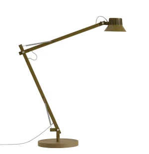 Muuto DEDICATE L2 pöytävalaisin, brown green kuva