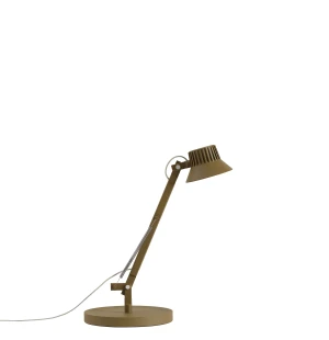 Muuto DEDICATE S1 pöytävalaisin, brown green kuva