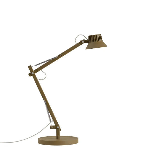 Dedicate table lamp S2 brown green muuto kuva