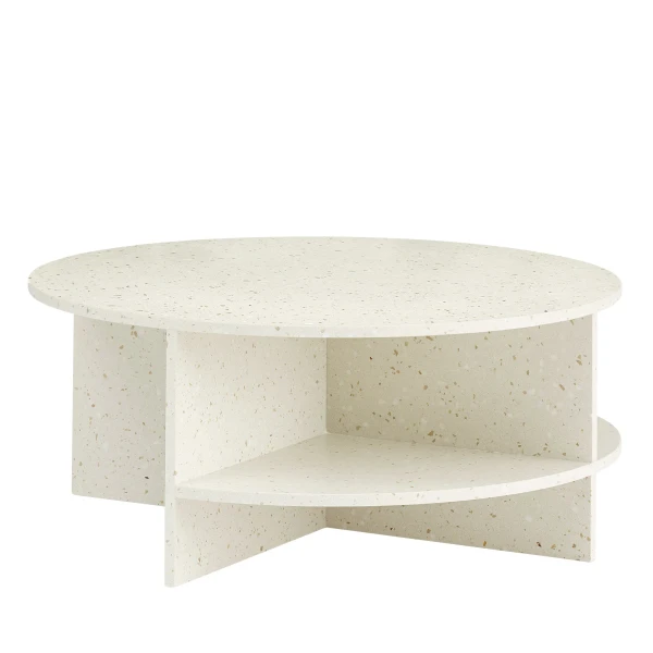 Halves coffee table off white terrazzo muuto kuva