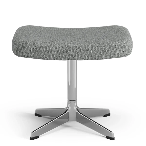 Happy Swing footstool Gudbrandsdalen Amdal 130 Grey front kuva