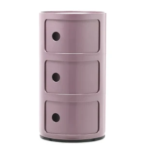 Kartell COMPONIBILI 3-osainen säilytyskaluste, mauve kuva