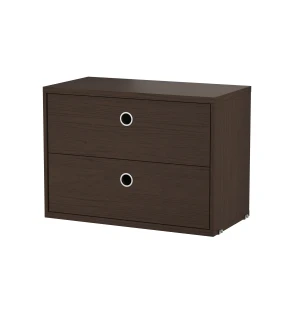 String SYSTEM laatikosto 58x30, tumma tammi kuva