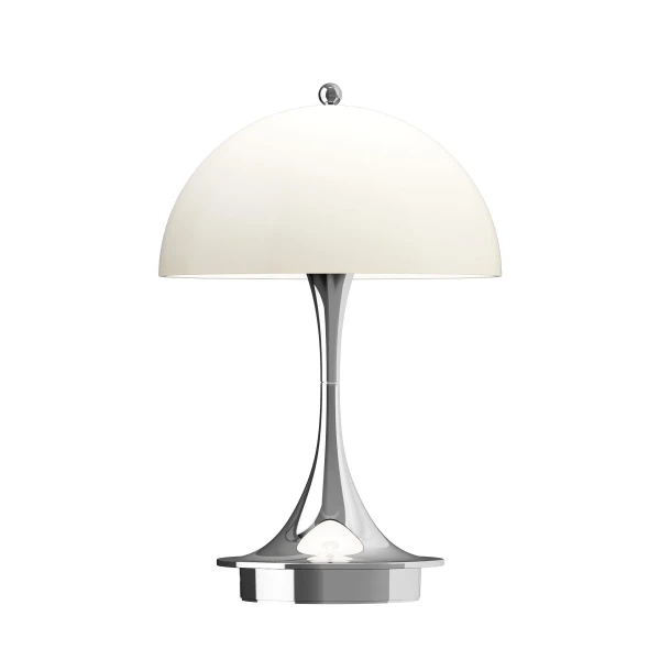 LP Panthella V3 160 Portable Opal Beige Chrome image