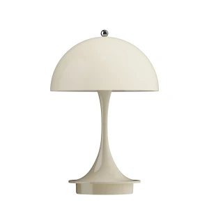 Louis Poulsen PANTHELLA 160 PORTABLE V3 ladattava pöytävalaisin, beige kuva