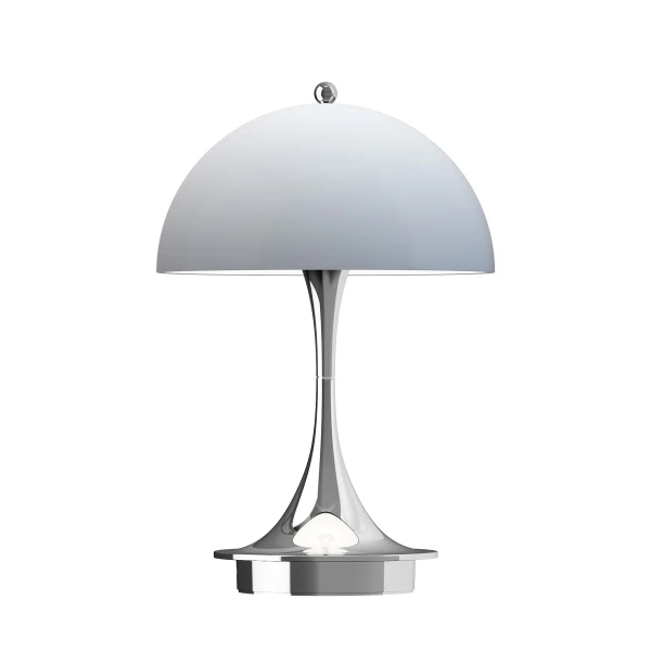 LP Panthella V3 160 Portable Opal Bluegrey Chrome image