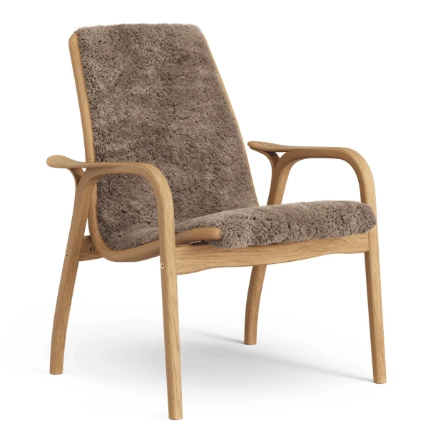 Laminett easy chair Oiled Oak Sheepskin Sahara image
