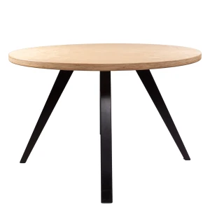 Liima BERGBO 120 ruokapöytä, koivu/musta kuva