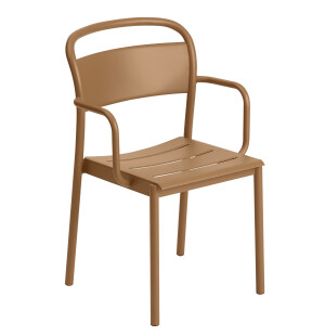 Muuto LINEAR STEEL karmstol, burnt orange image