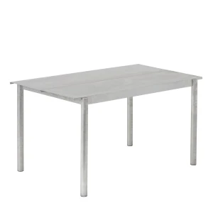 Muuto LINEAR STEEL bord 140x75 cm, varmförzinkat stål image