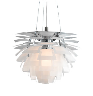 Louis Poulsen PH ARTICHOKE Ø480 riippuvalaisin, lasi kuva