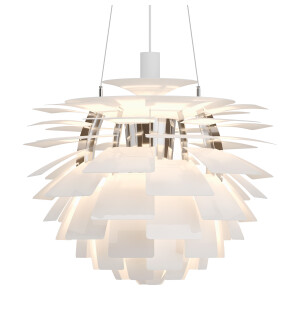 Louis Poulsen PH ARTICHOKE Ø600 taklampa, vit image