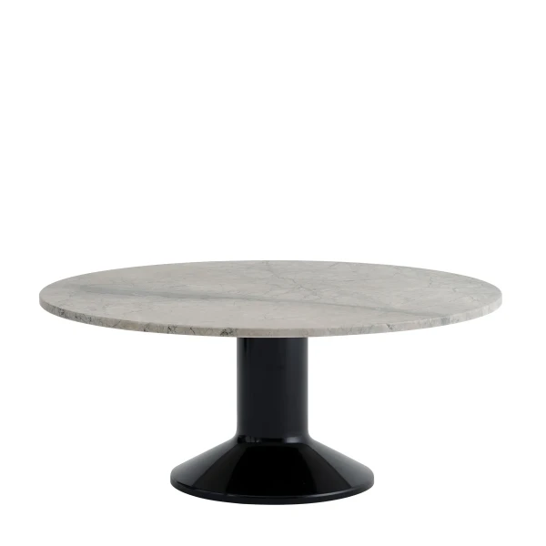 Midst coffee table 90 grey marble black muuto 5000x5000 kuva