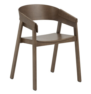 Muuto COVER karmstol, mörkbrun image