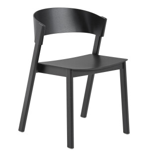 Muuto COVER tuoli, musta kuva