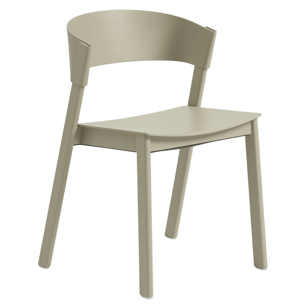 Muuto Cover side chair dark beige image