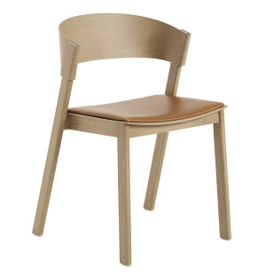 Muuto COVER tuoli, tammi/nahka kuva
