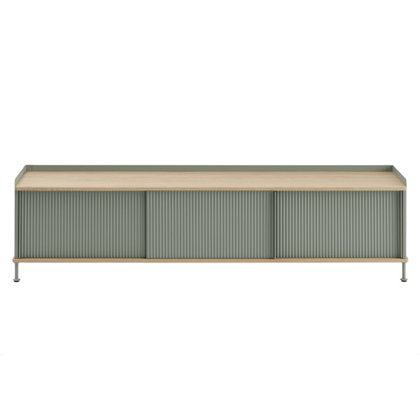 Muuto Enfold sideboard 186x45 h48 oak dusty green front kuva
