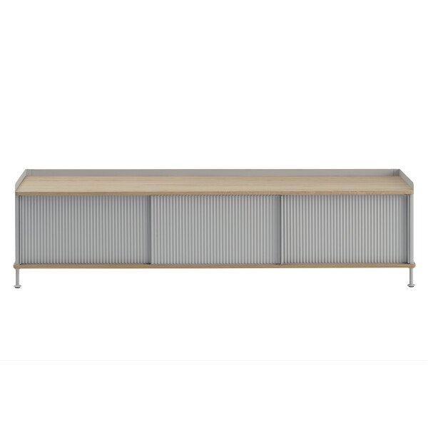 Muuto Enfold sideboard 186x45 h48 oak grey front kuva