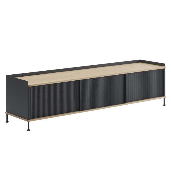 Muuto Enfold sideboard oak black kuva